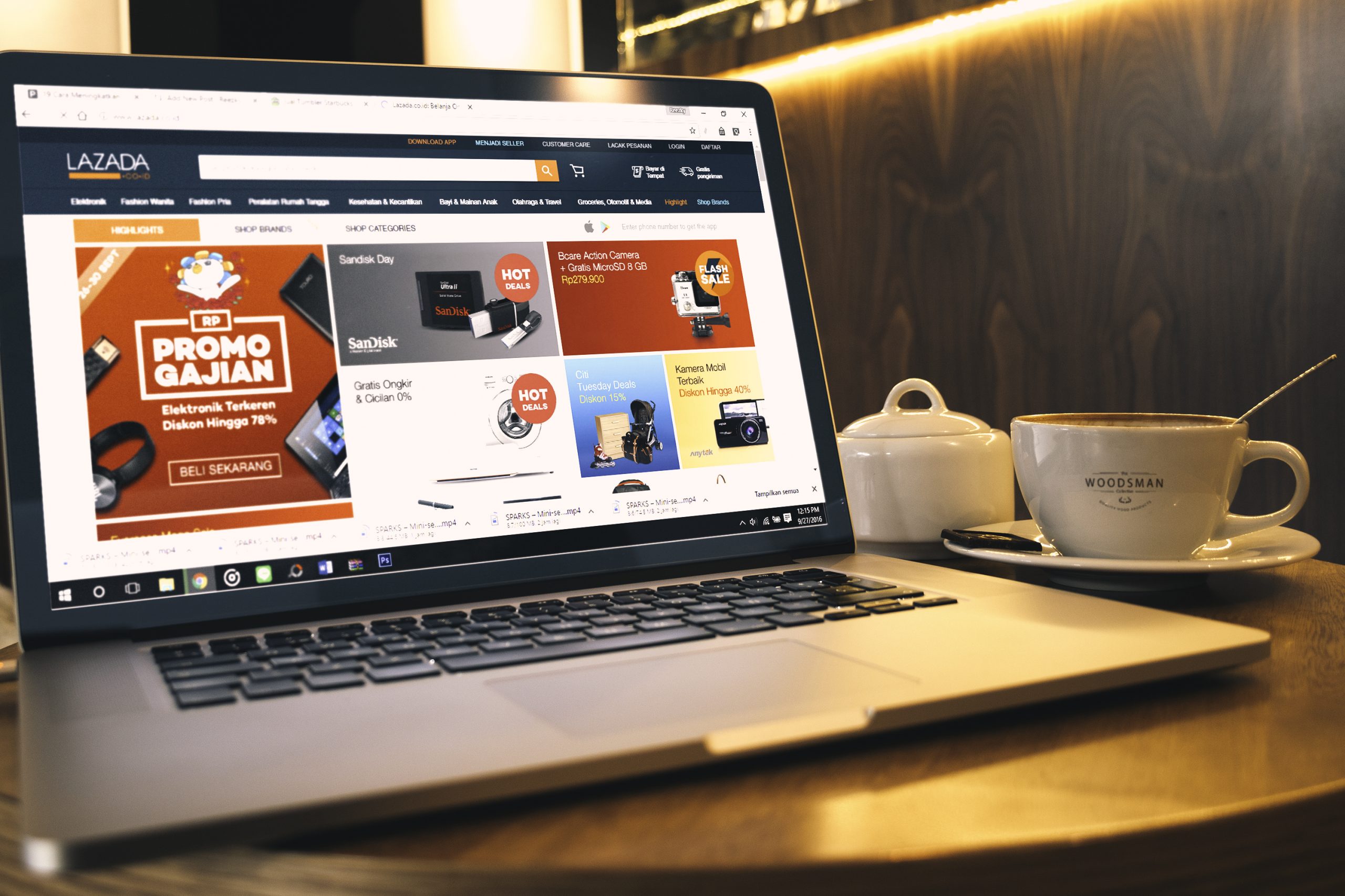 Pengalaman Pertama Belanja di Lazada