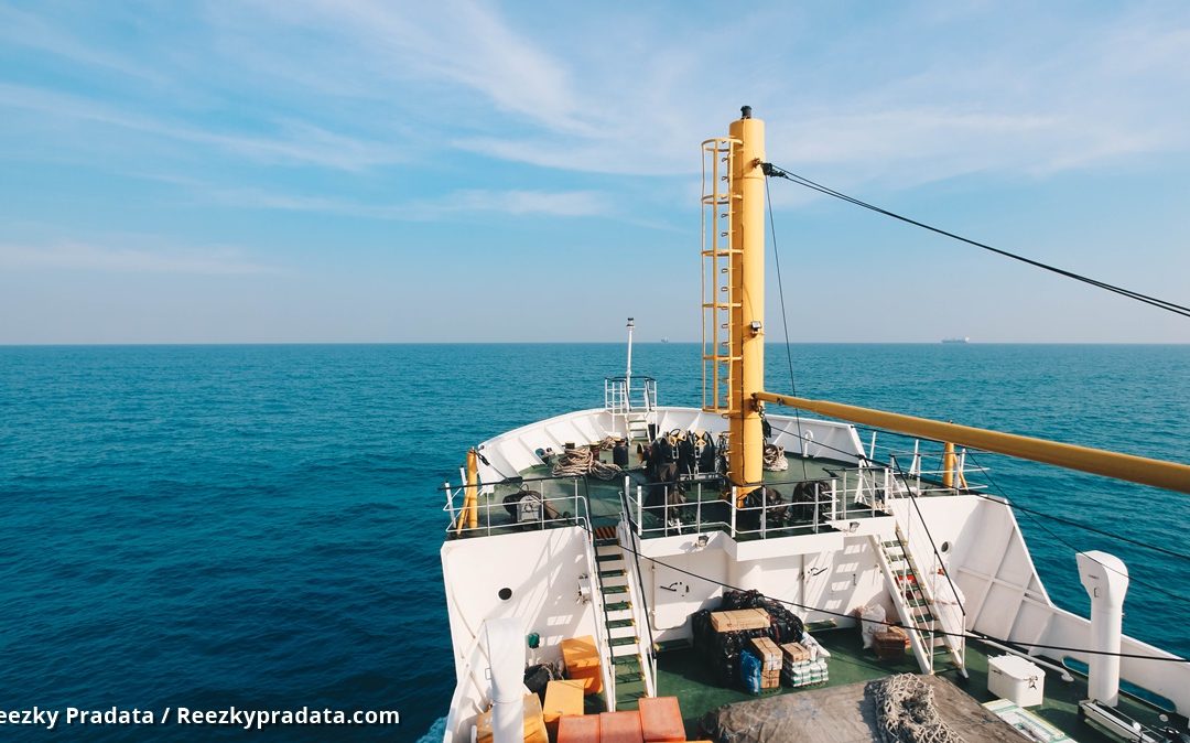 di atas kapal perintis Sabuk Nusantara 57