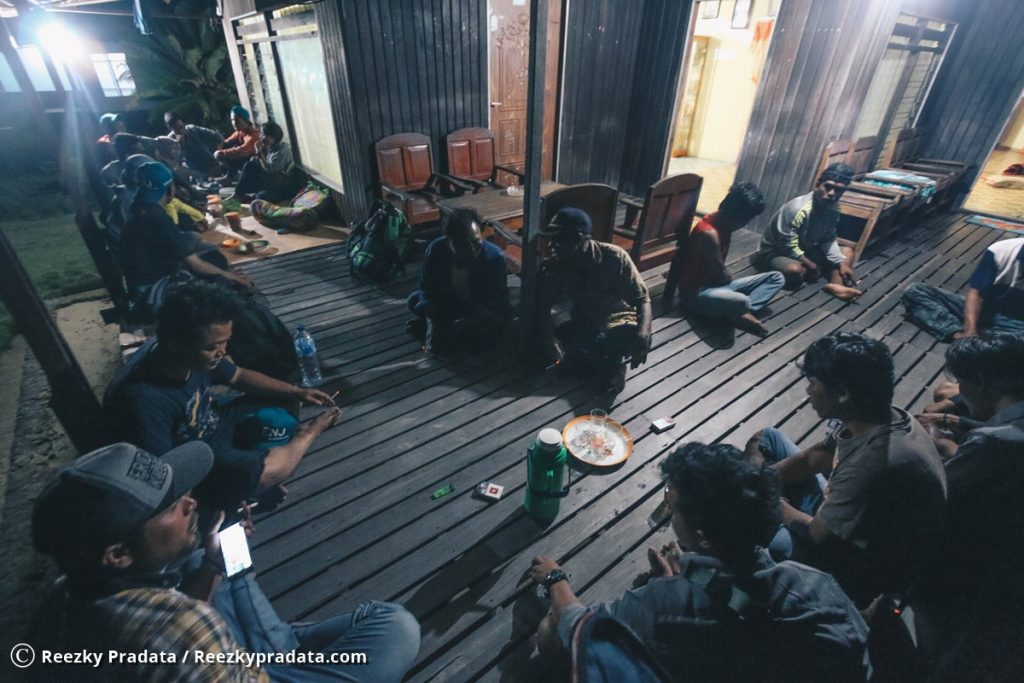 Rumah warga Pulau Keramaian