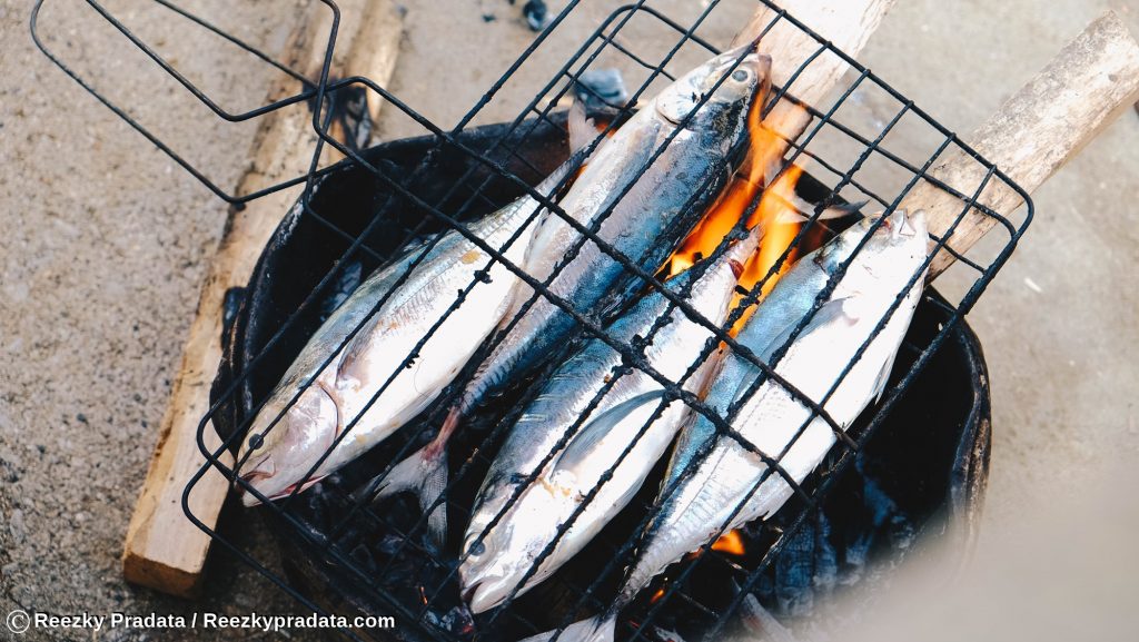 Ikan Hasil tangkapan warga Maradapan